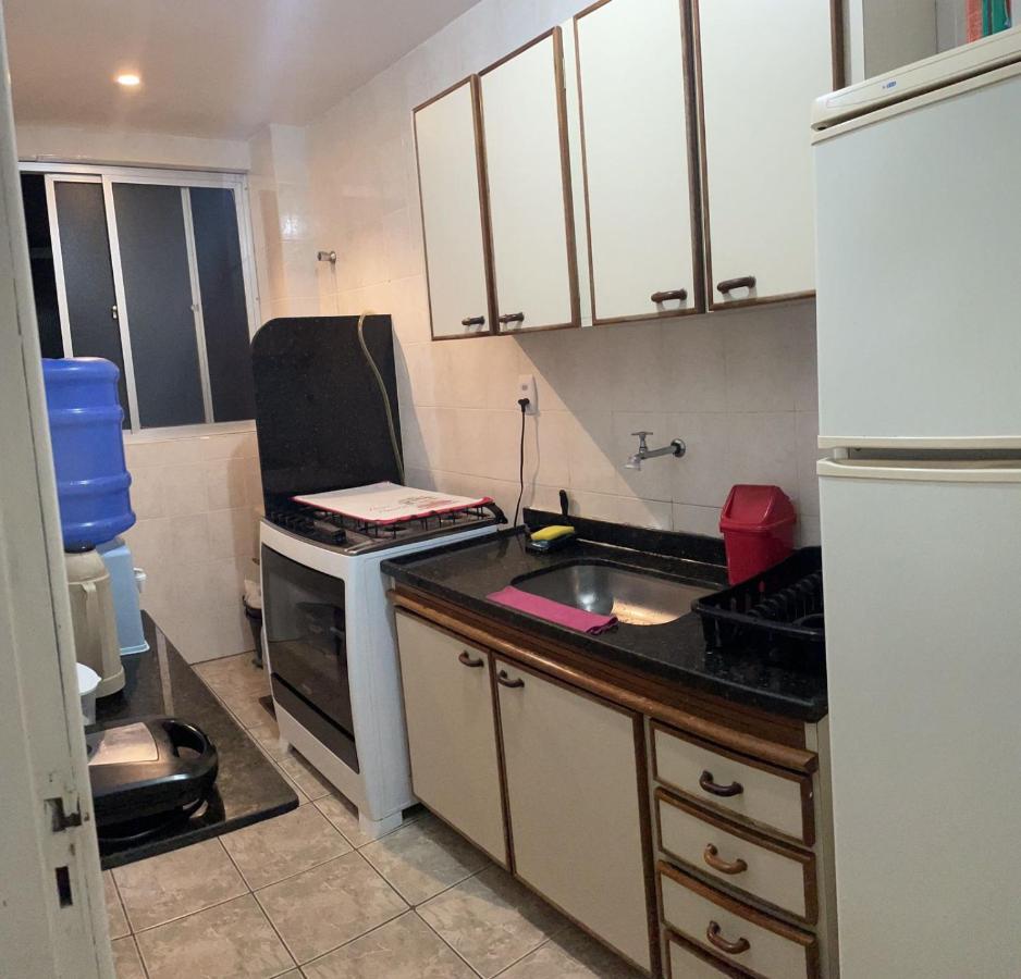 Apartamento A 200M Da Praia Do Morro Com Wifi Guarapari Bagian luar foto